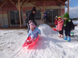 雪あそび