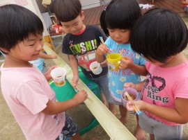 流しそうめん