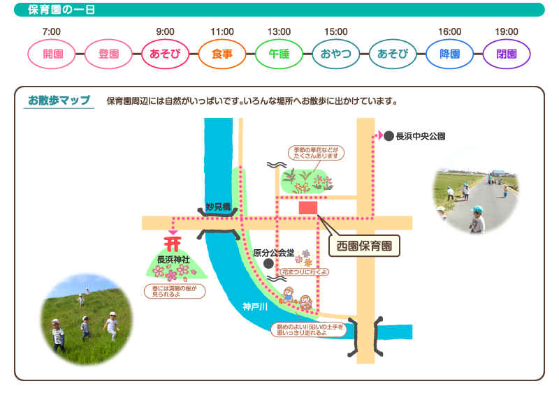 保育園の一日